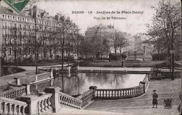 Dijon 21 Jardins de la Place Darcy