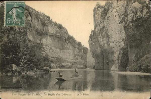 Millau Aveyron Gorges du tarn Le Defile des Detroits