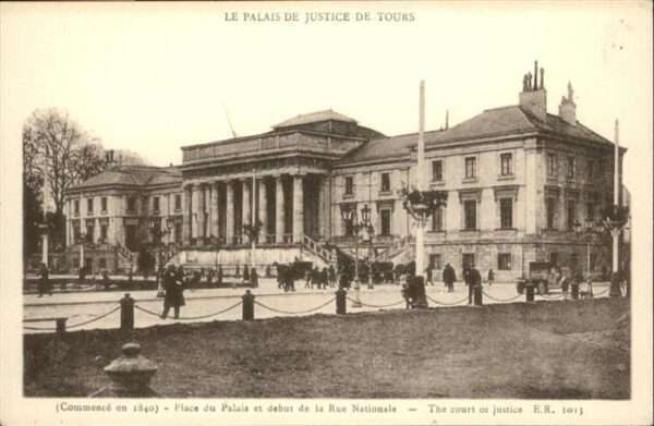 Tours Indre-et-Loire Le Palais de Justice