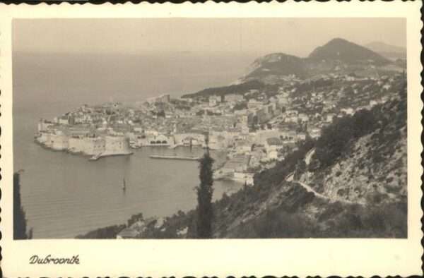 Dubrovnik Ragusa Luftaufnahme