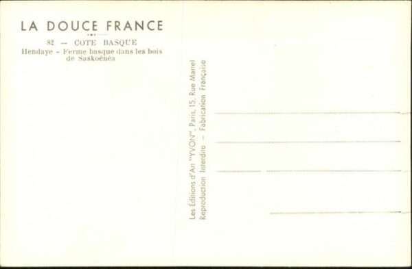 Hendaye Pyrenees Atlantiques Cote Basque Ferme basque – Bild 2
