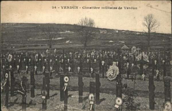 Verdun Meuse Cimitiere militaire de Verdun