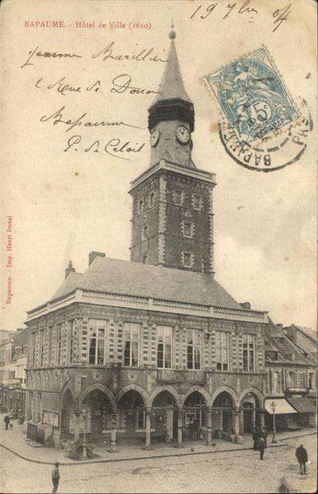 Bapaume Hotel de Ville