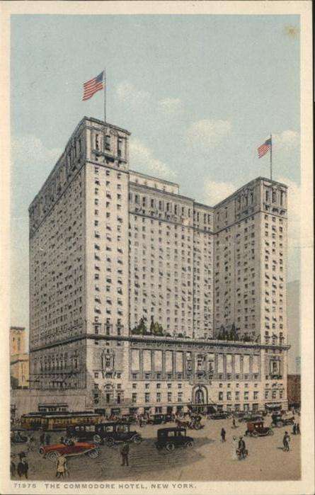 New York City Commodore Hotel