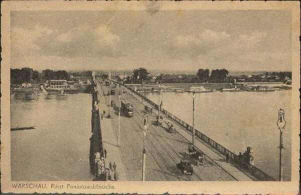 Warschau Masowien Fürst Poniatowskibrücke