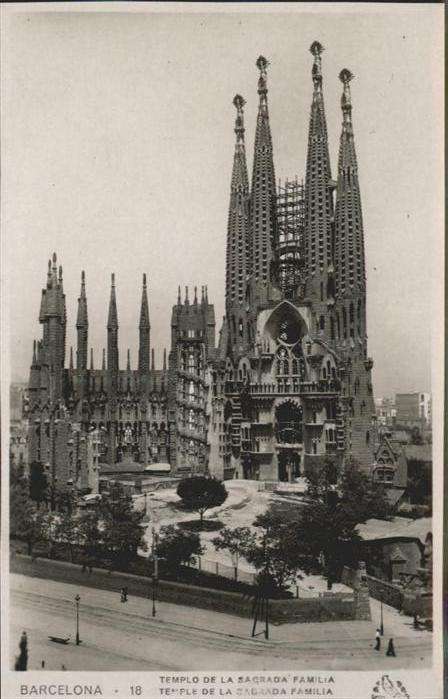 Barcelona Cataluna Templo de la Sacrada Familia