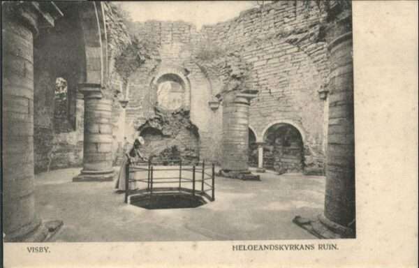 Visby Helgeandskyrkans Ruin