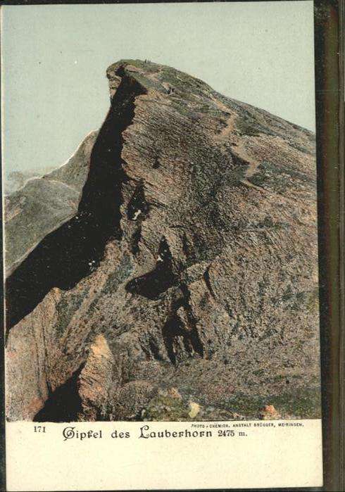Lauberhorn Gipfel Lauberhorn