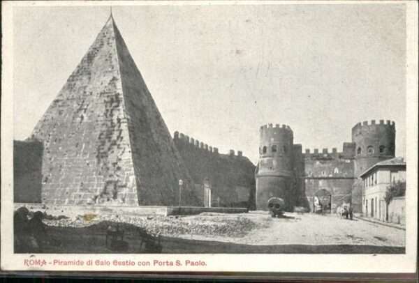Rom Roma Piramide di Caio Cestio Porta S. Paolo