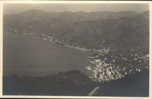 Portofino Vetta Luftbild Bucht