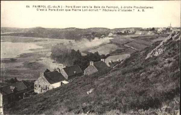 Paimpol Pors Even vers la Bale de Paimpol