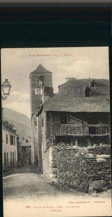Les Valle de Aran Los Pirineos La Iglesia