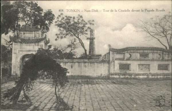 Tonkin Nam Dinh Tour de la Citadelle