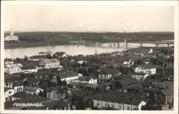 Haparanda Finnisch-Schwedische Grenze