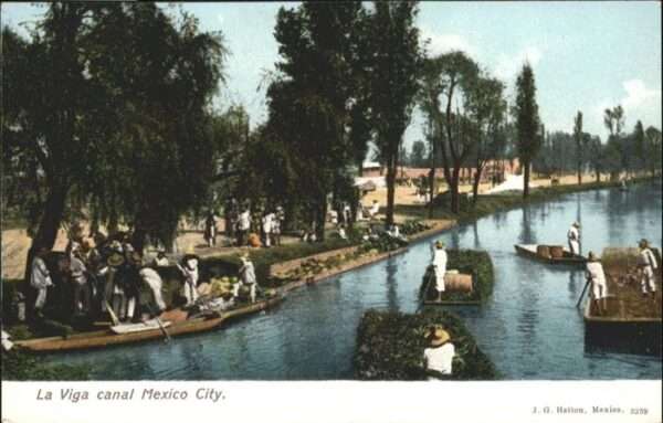 Mexico City La Viga canal