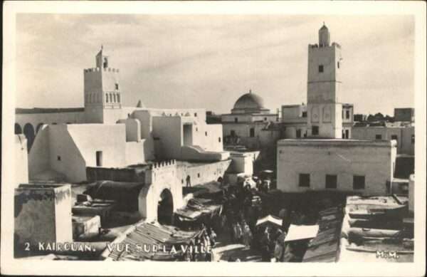 Kairouan Qairawan vue sur la Ville