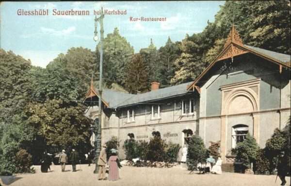 Giesshuebl-Sauerbrunn Tschechien Kur Restaurant
