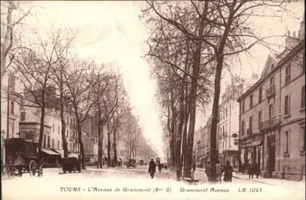Tours Indre-et-Loire L'Avenue de Grammont