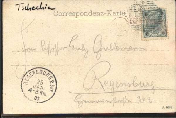 Eger Cheb Tschechien Stadtansicht – Bild 2