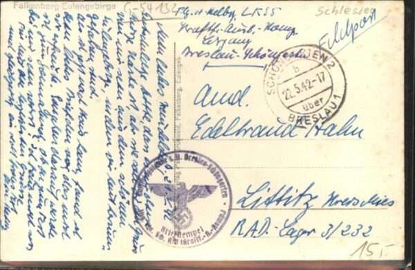Falkenberg Eulengebirge Schlesien – Bild 2