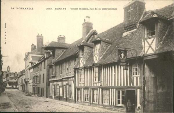 Bernay Vieille Maison rue de la Charentonne