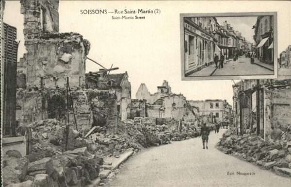 Soissons Rue Saint Martin