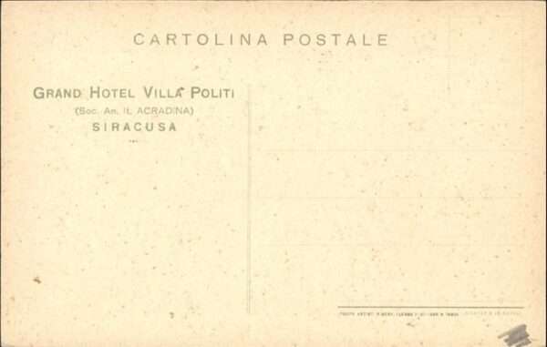 Siracusa Grand Hotel Villa Politi – Bild 2