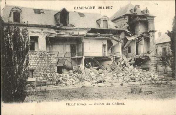Ville Oise Ruines du Chateau