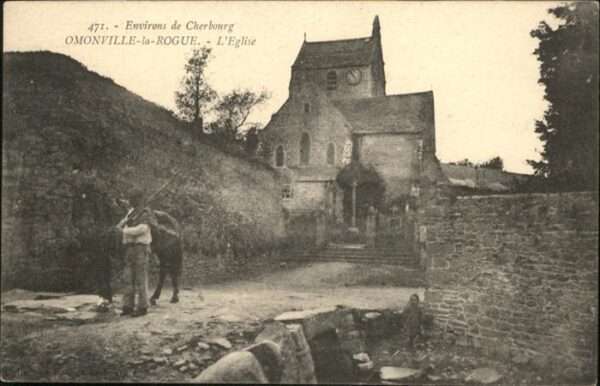 Omonville-la-Rogue L'eglise