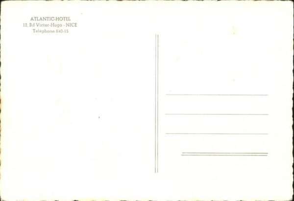 Nice Alpes Maritimes Atlantic-Hotel – Bild 2
