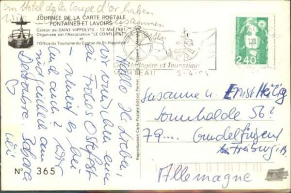 Saint-Hippolyte Doubs Hotel de la Coupe d_Or – Bild 2