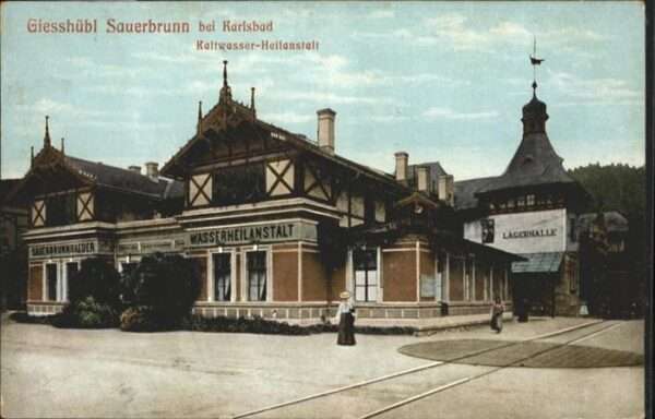 Giesshuebl-Sauerbrunn Tschechien Kaltwasser Heilanstalt