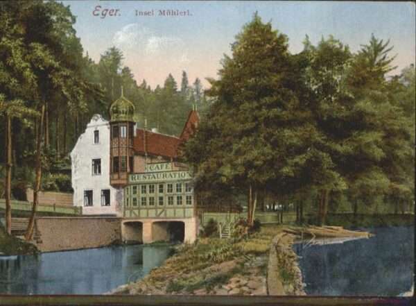 Eger Cheb Tschechien Insel Mühlerl