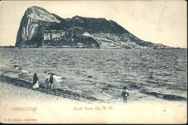 Gibraltar Rock from the NW