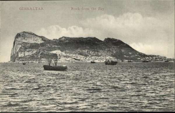Gibraltar Rock from the Bay Schiff