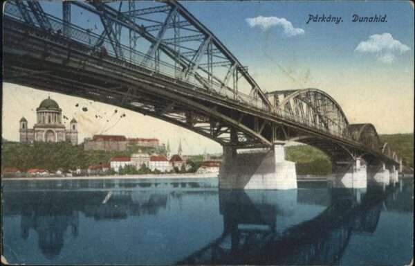 Parkany Sturovo Gockern Brücke Dunahid
