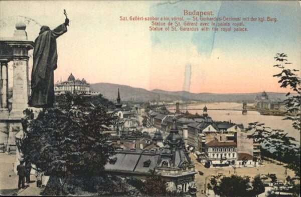 Budapest St Gerdardus Denkmal Burg