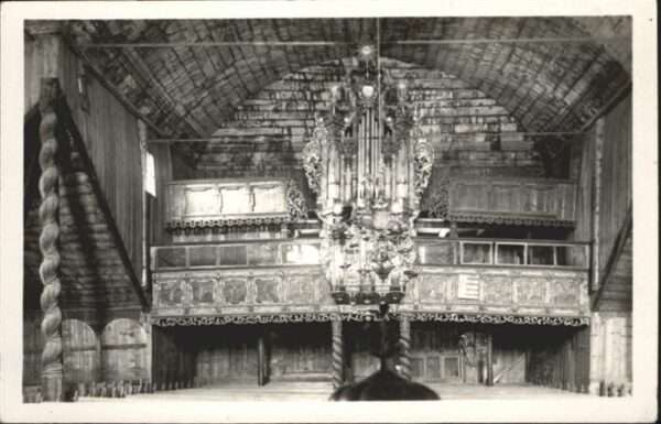Kezmarok Orgel Holz Kirche Kesmark