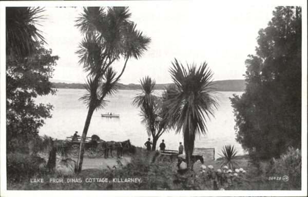 Killarney Kerry Lake from Dinas Cottage Schiff