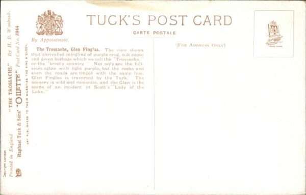 Trossachs Glen Finglas Künstler Wimbusch – Bild 2