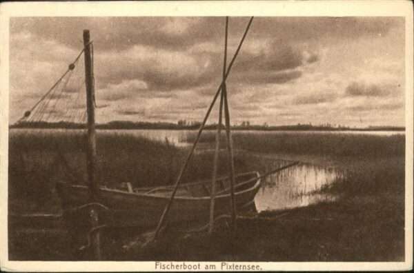 Pixternsee Fischerboot