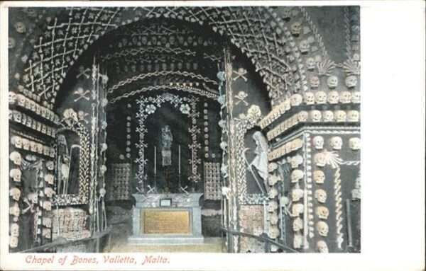 Malta Chapel Bones Valletta