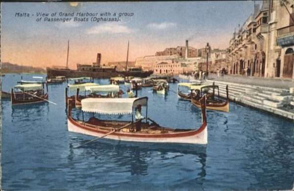 Malta Grand Harbour Schiff