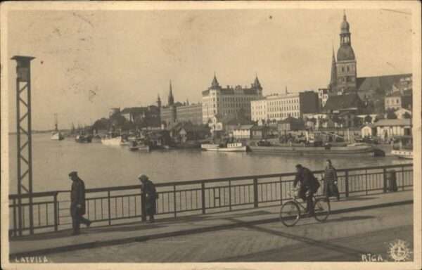 Riga Lettland Schiff
