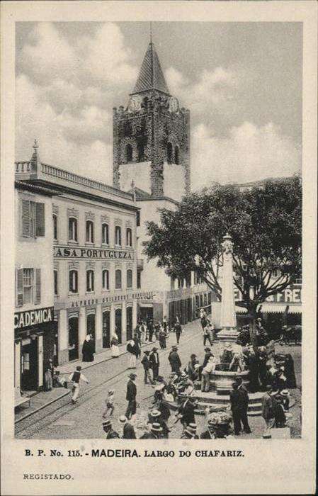 Madeira Portugal Largo do Chafariz