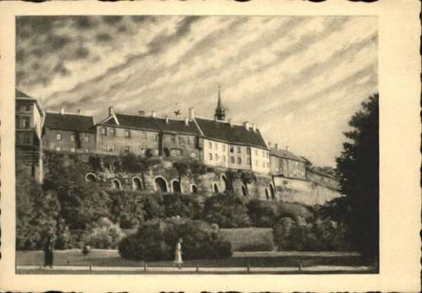Tallinn Old house on the Dom