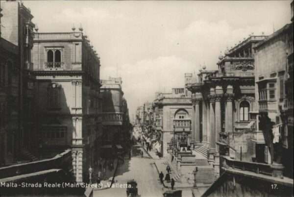 Malta Strada Reale Valletta Kutsche