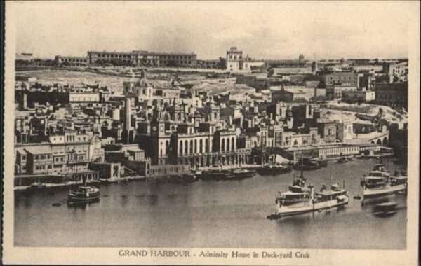 Grand Harbour Admiralty House Dock yaed Cruk Schiff