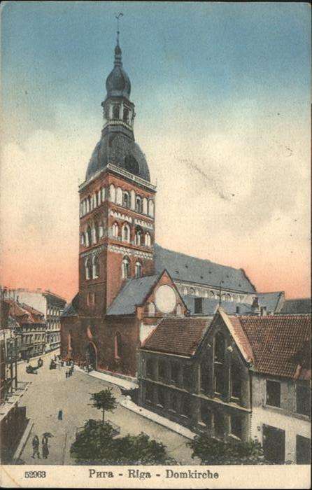 Riga Lettland Dom Kirche