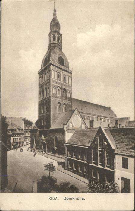 Riga Lettland Dom Kirche